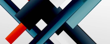 İş veya teknoloji sunumu, İnternet posteri veya web broşürü kapağı, duvar kağıdı kapağı için renk soyut geometrik arkaplan