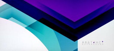 Şeffaf altıgenler geometrik şekiller soyut arkaplan