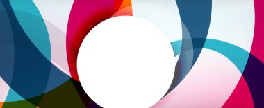 Çember geometrik şekiller, o harf tekrarlayan duvar kağıtları. İş veya teknoloji sunumları, İnternet posterleri veya web broşürü kapakları için soyut arkaplan