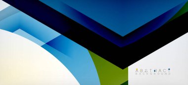 Vektör renk altıgenler geometrik soyut arkaplan