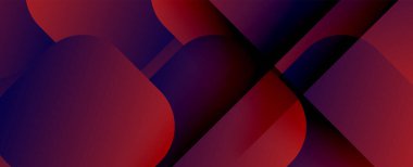 Kare şekiller geometrik soyut arkaplan. Üç boyutlu gölge efektleri ve sıvı eğimleri. Modern çakışma biçimleri