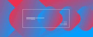 Kare şekiller geometrik soyut arkaplan. Üç boyutlu gölge efektleri ve sıvı eğimleri. Modern çakışma biçimleri