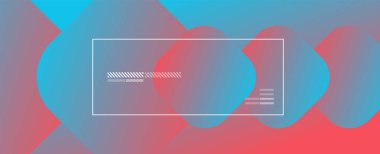 Kare şekiller geometrik soyut arkaplan. Üç boyutlu gölge efektleri ve sıvı eğimleri. Modern çakışma biçimleri