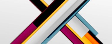 İş veya teknoloji sunumu, İnternet posteri veya web broşürü kapağı, duvar kağıdı kapağı için renk soyut geometrik arkaplan