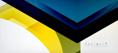 Vektör renk altıgenler geometrik soyut arkaplan