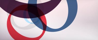 Çember geometrik şekiller, o harf tekrarlayan duvar kağıtları. İş veya teknoloji sunumları, İnternet posterleri veya web broşürü kapakları için soyut arkaplan