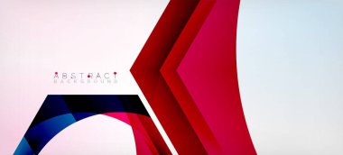 Şeffaf altıgenler geometrik şekiller soyut arkaplan