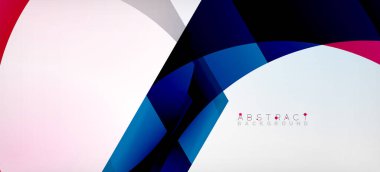 Şeffaf altıgenler geometrik şekiller soyut arkaplan