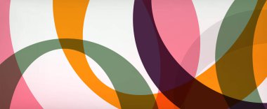 Çember geometrik şekiller, o harf tekrarlayan duvar kağıtları. İş veya teknoloji sunumları, İnternet posterleri veya web broşürü kapakları için soyut arkaplan