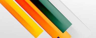 Çok renkli satır arkaplanı. İş veya teknoloji sunumları, İnternet posterleri veya web broşürü kapakları için tasarım şablonu