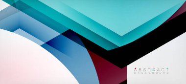 Vektör renk altıgenler geometrik soyut arkaplan