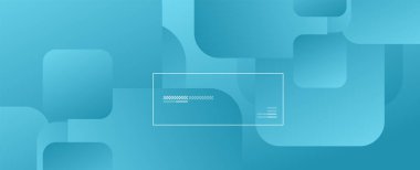 Kare şekiller geometrik soyut arkaplan. Üç boyutlu gölge efektleri ve sıvı eğimleri. Modern çakışma biçimleri