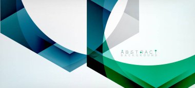 Vektör renk altıgenler geometrik soyut arkaplan