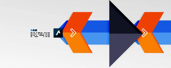 Λαμπερό χρώμα τρίγωνα και γεωμετρικά σχήματα διάνυσμα αφηρημένο φόντο — Διανυσματικό Αρχείο