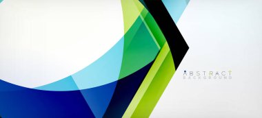 Vektör renk altıgenler geometrik soyut arkaplan