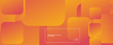 Kare şekiller geometrik soyut arkaplan. Üç boyutlu gölge efektleri ve sıvı eğimleri. Modern çakışma biçimleri