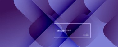 Kare şekiller geometrik soyut arkaplan. Üç boyutlu gölge efektleri ve sıvı eğimleri. Modern çakışma biçimleri