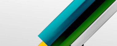 Çok renkli satır arkaplanı. İş veya teknoloji sunumları, İnternet posterleri veya web broşürü kapakları için tasarım şablonu