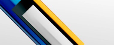 İş veya teknoloji sunumu, İnternet posteri veya web broşürü kapağı, duvar kağıdı kapağı için renk soyut geometrik arkaplan