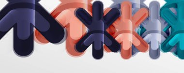 İş veya teknoloji sunumları, İnternet posterleri veya web broşürü kapakları için soyut geçişler