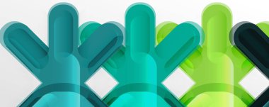 İş veya teknoloji sunumları, İnternet posterleri veya web broşürü kapakları için soyut geçişler