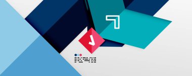 Parlak renk üçgenleri ve geometrik şekiller vektör soyut arkaplan