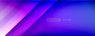 Dinamik çizgiler soyut arkaplan. Üç boyutlu gölge efektleri ve sıvı eğimleri. Modern çakışma biçimleri