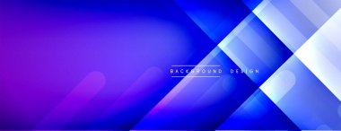 Dinamik çizgiler soyut arkaplan. Üç boyutlu gölge efektleri ve sıvı eğimleri. Modern çakışma biçimleri