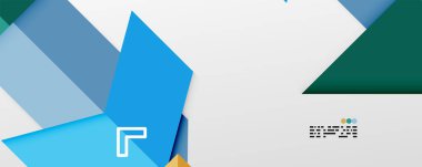 Parlak renk üçgenleri ve geometrik şekiller vektör soyut arkaplan