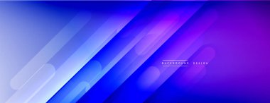 Dinamik çizgiler soyut arkaplan. Üç boyutlu gölge efektleri ve sıvı eğimleri. Modern çakışma biçimleri