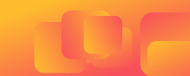 Kare şekiller geometrik soyut arkaplan. Üç boyutlu gölge efektleri ve sıvı eğimleri. Modern çakışma biçimleri