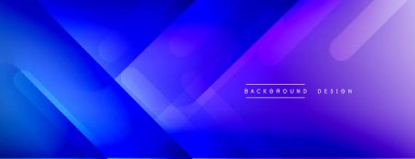 Dinamik çizgiler soyut arkaplan. Üç boyutlu gölge efektleri ve sıvı eğimleri. Modern çakışma biçimleri