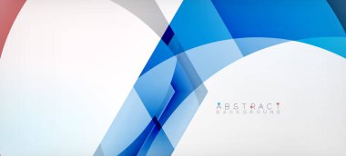 Şeffaf altıgenler geometrik şekiller soyut arkaplan