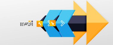 Parlak renk üçgenleri ve geometrik şekiller vektör soyut arkaplan