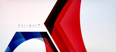 Vektör renk altıgenler geometrik soyut arkaplan