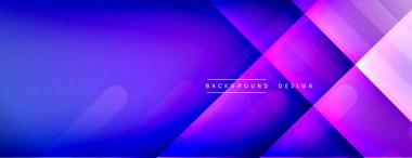 Dinamik çizgiler soyut arkaplan. Üç boyutlu gölge efektleri ve sıvı eğimleri. Modern çakışma biçimleri