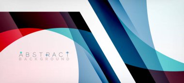 Şeffaf altıgenler geometrik şekiller soyut arkaplan