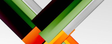 İş veya teknoloji sunumu, İnternet posteri veya web broşürü kapağı, duvar kağıdı kapağı için renk soyut geometrik arkaplan