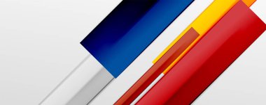 Çok renkli satır arkaplanı. İş veya teknoloji sunumları, İnternet posterleri veya web broşürü kapakları için tasarım şablonu