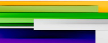 İş veya teknoloji sunumu, İnternet posteri veya web broşürü kapağı, duvar kağıdı kapağı için renk soyut geometrik arkaplan