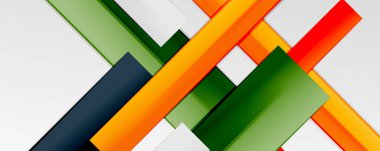 İş veya teknoloji sunumu, İnternet posteri veya web broşürü kapağı, duvar kağıdı kapağı için renk soyut geometrik arkaplan