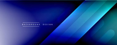 Dinamik çizgiler soyut arkaplan. Üç boyutlu gölge efektleri ve sıvı eğimleri. Modern çakışma biçimleri