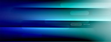 Dinamik çizgiler soyut arkaplan. Üç boyutlu gölge efektleri ve sıvı eğimleri. Modern çakışma biçimleri