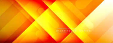 Dinamik çizgiler soyut arkaplan. Üç boyutlu gölge efektleri ve sıvı eğimleri. Modern çakışma biçimleri