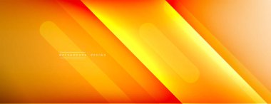 Dinamik çizgiler soyut arkaplan. Üç boyutlu gölge efektleri ve sıvı eğimleri. Modern çakışma biçimleri