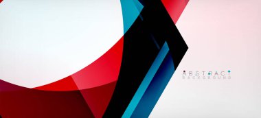 Vektör renk altıgenler geometrik soyut arkaplan