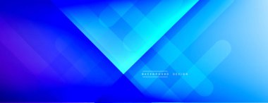 Dinamik çizgiler soyut arkaplan. Üç boyutlu gölge efektleri ve sıvı eğimleri. Modern çakışma biçimleri