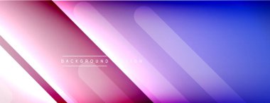 Dinamik çizgiler soyut arkaplan. Üç boyutlu gölge efektleri ve sıvı eğimleri. Modern çakışma biçimleri