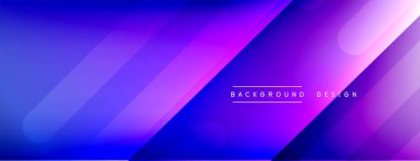 Dinamik çizgiler soyut arkaplan. Üç boyutlu gölge efektleri ve sıvı eğimleri. Modern çakışma biçimleri