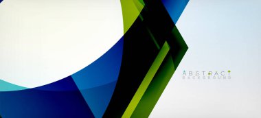 Şeffaf altıgenler geometrik şekiller soyut arkaplan